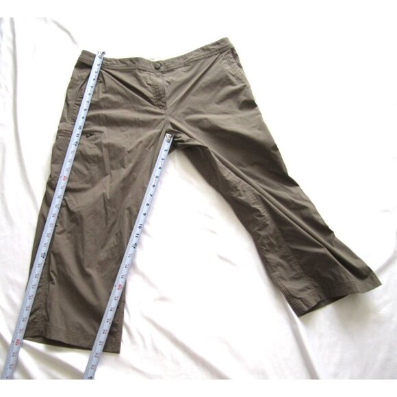 Women's LL Bean Nylon Outdoor Activity Pants Sz 16 Reg (WP298) - Picture 4 of 10